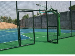 供应户外篮球场网球场排球场足球场PE包塑围网图1