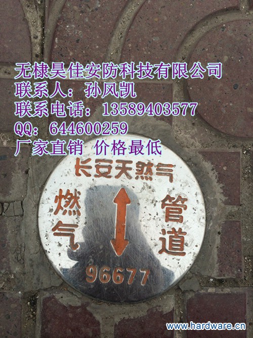 圆形地面走向牌2