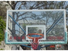 供应 户外篮球场篮球架钢化玻璃篮球板图1