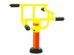 供应户室外健身器材健身路径小区四级压腿按摩器图1