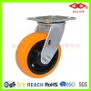 双菱新品 塑芯聚氨酯（PU）重载脚轮 万向工业脚轮