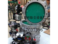 铸铝卸料粉体蝶阀图1