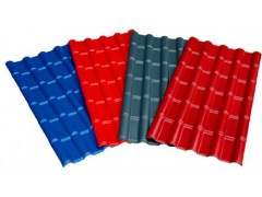 ASA合成树脂瓦琉璃瓦用于平改坡小区别墅园林楼阁等图1