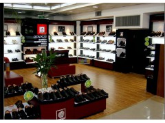 供应运动鞋展示柜价格,皮鞋展示柜定做,长沙鞋柜厂家图1