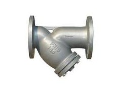 Y型法兰过滤器、广州蒸汽法兰过滤器、肇庆蒸汽过滤器图1