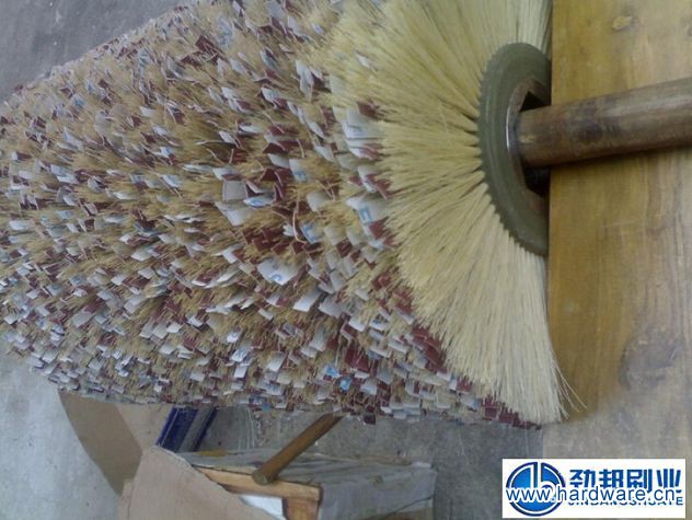 剑麻砂纸混合刷