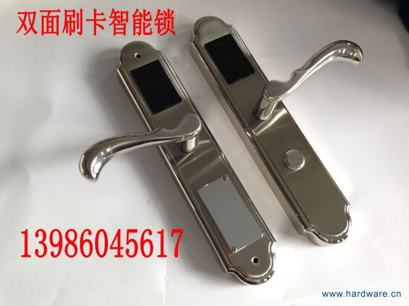 双面刷卡防盗门专用锁