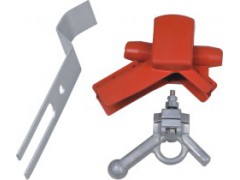 10kV架空绝缘电缆避雷线夹 防雷线夹 防弧线夹图1