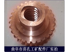 地铁、隧道门配件铝青铜蜗轮螺母图1