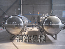 双锅并联杀菌锅