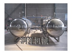 全自动双锅并联水浴式高温高压调理杀菌锅图1