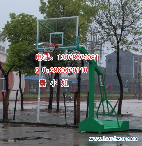 150方通透明箱式篮球架