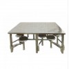 贵阳不锈钢餐桌，不锈钢餐具桌