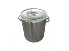 不锈钢卡箍密封桶，不锈钢直口密封桶。图1