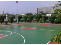 青岛体育场地坪，室外球场地坪，青岛球场地坪漆图1