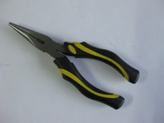 钳子尖嘴钳沧州尖嘴钳飘带柄美式160mm尖嘴钳图1