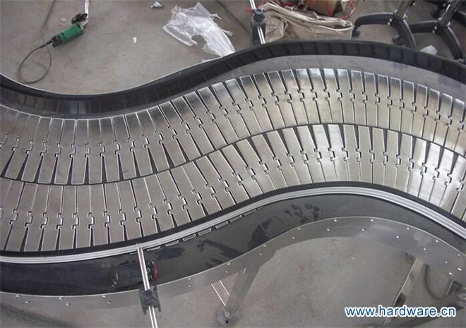 S型不锈钢链板输送机