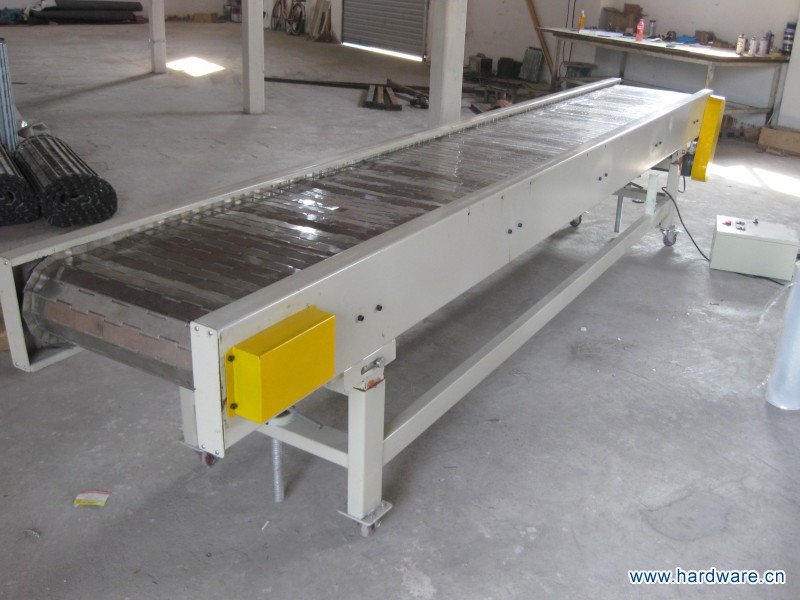 不锈钢链板输送机1