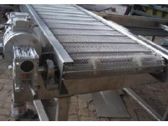 石家庄供应sd500链网不锈钢网带输送机图1