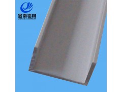 U型直角铝槽型材、铝槽规格型号图1