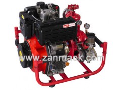 上海赞马2.5寸柴油便携式手抬机动消防水泵图1