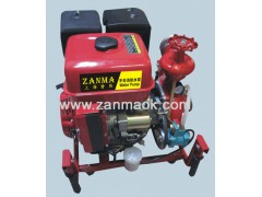 上海赞马13马力发动机2.5寸汽油高扬程便携式手抬消防水泵图1