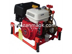 本田13马力发动机汽油便携式手抬消防水泵图1