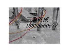 大理石方石静力拆除设备 岩石分裂机图1