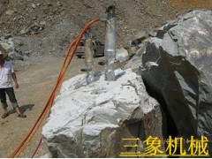 坡边岩石拆除设备 液压胀裂机 液压分裂机 分石器图1