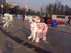 出租卡通展品彩象展览图1