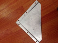 供应粮库门三角板门角加强板粮库门窗配件图1