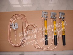 供应广东携带型短路接地线 户外线路施工接地线 高压接地线图1