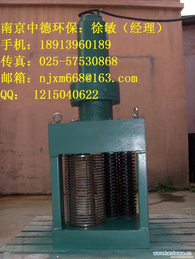 单鼓粉碎型格栅