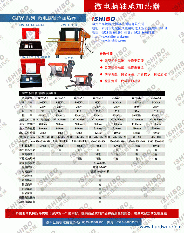 GJW系列微控加热器