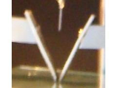 漏电起痕用铂金电极，铂金电极图1