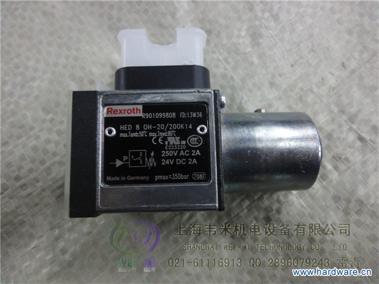 力士乐压力开关HED80H 20 200K14