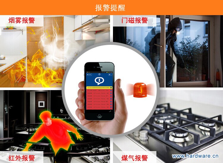 可燃气体探测报警器