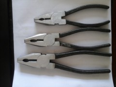 钳子钢丝钳沧州钳子贴牌定牌光柄8寸德式钢丝钳  厂家生产图1