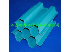 PVC蜂窝斜管，PVC六角蜂窝填料-聚氯乙烯斜管填料图1