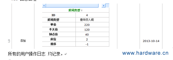 4酒店管理系统-说明书软件29