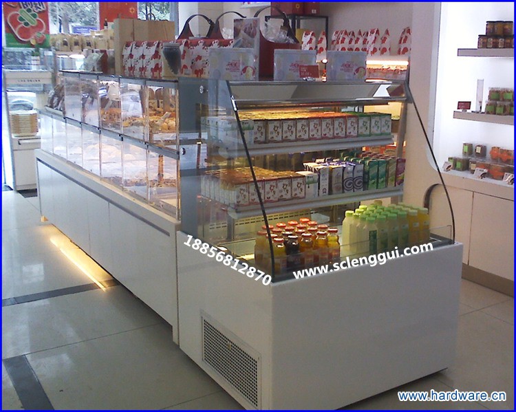 蛋糕店饮料柜
