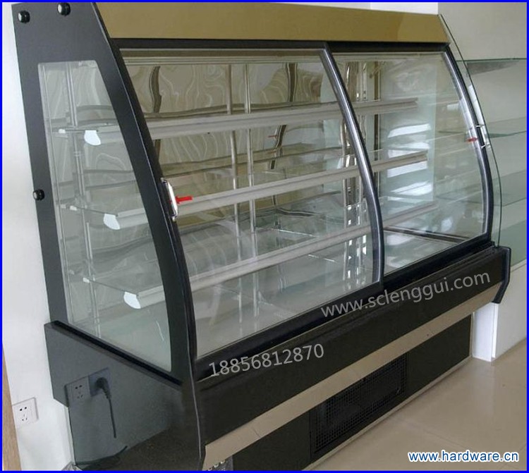 欧式前开门蛋糕柜