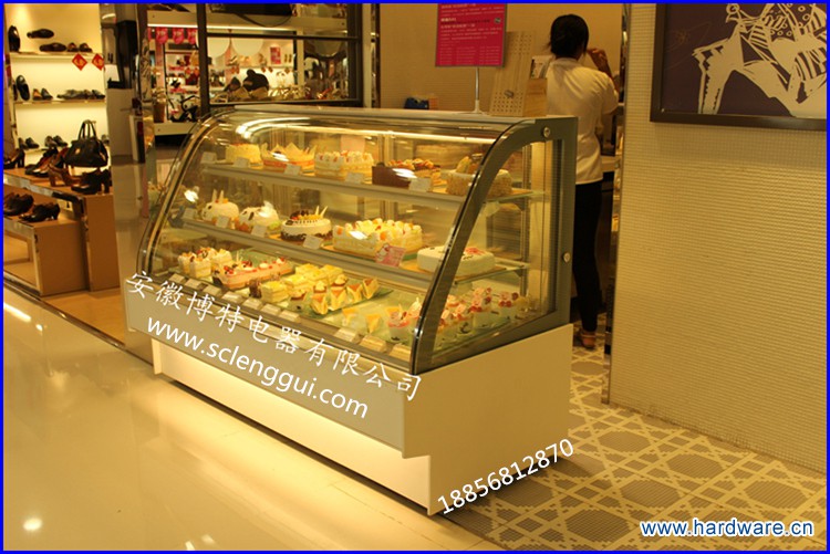 3后开门弧形蛋糕柜