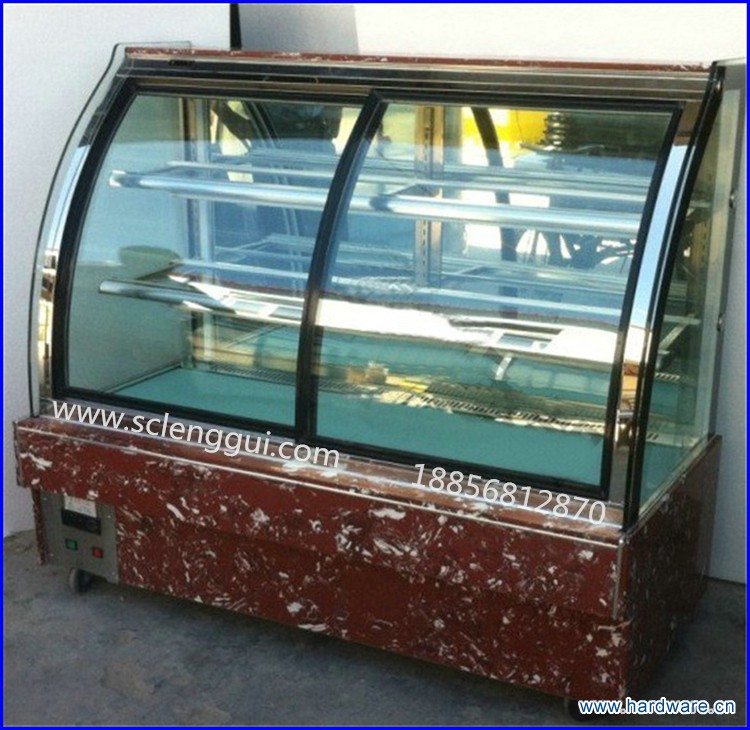 欧式前开门蛋糕柜