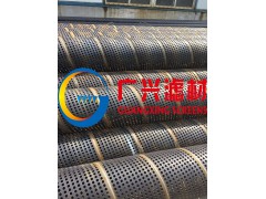 不锈钢螺旋焊140mm打孔管图1