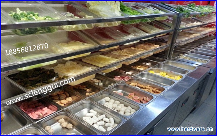 1麻辣烫自选展示架