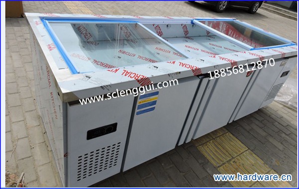 1玻璃门自助餐展示柜