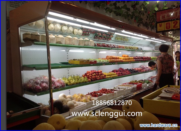 1水果保鲜风幕柜