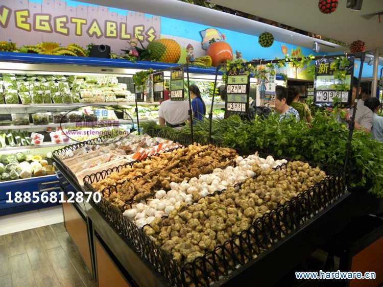 2超市蔬菜冷藏柜