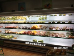 进口水果超市冷藏柜 新鲜水果保鲜柜 南昌水果风幕柜图1